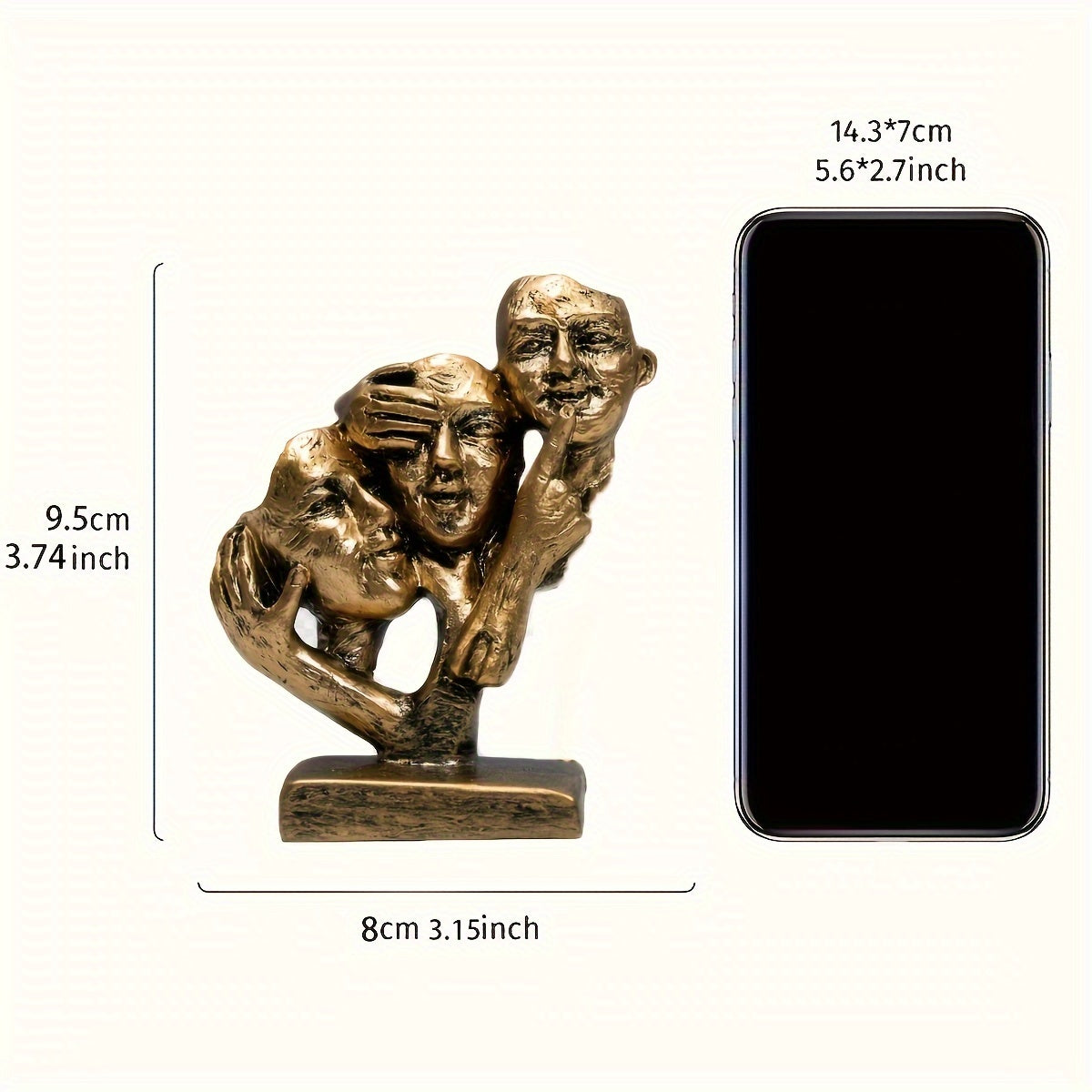 L&B® Hars Kunst Sculptuur