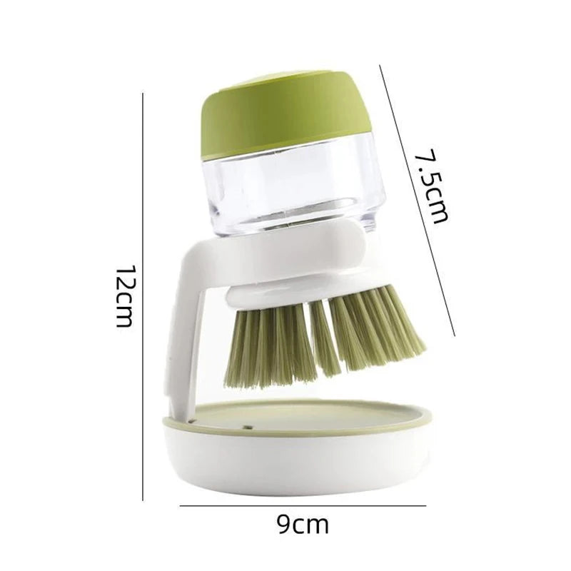 L&B® -Dish Brush with Soap Dispens