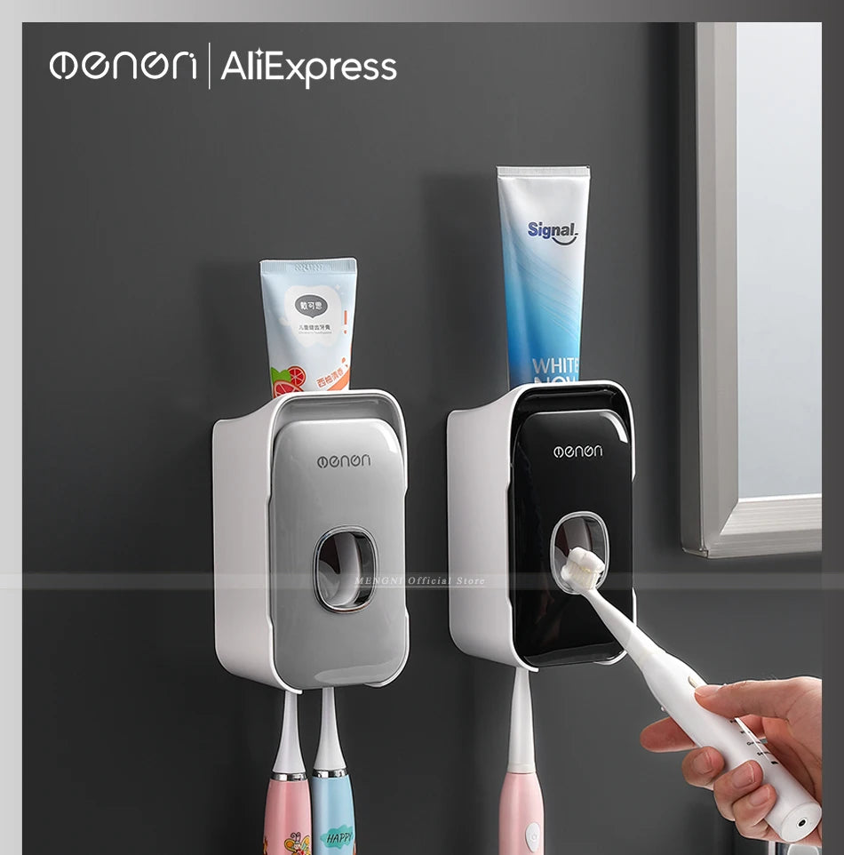 L&B® - Automatic Wall-Mounted Toothpaste Dispenser