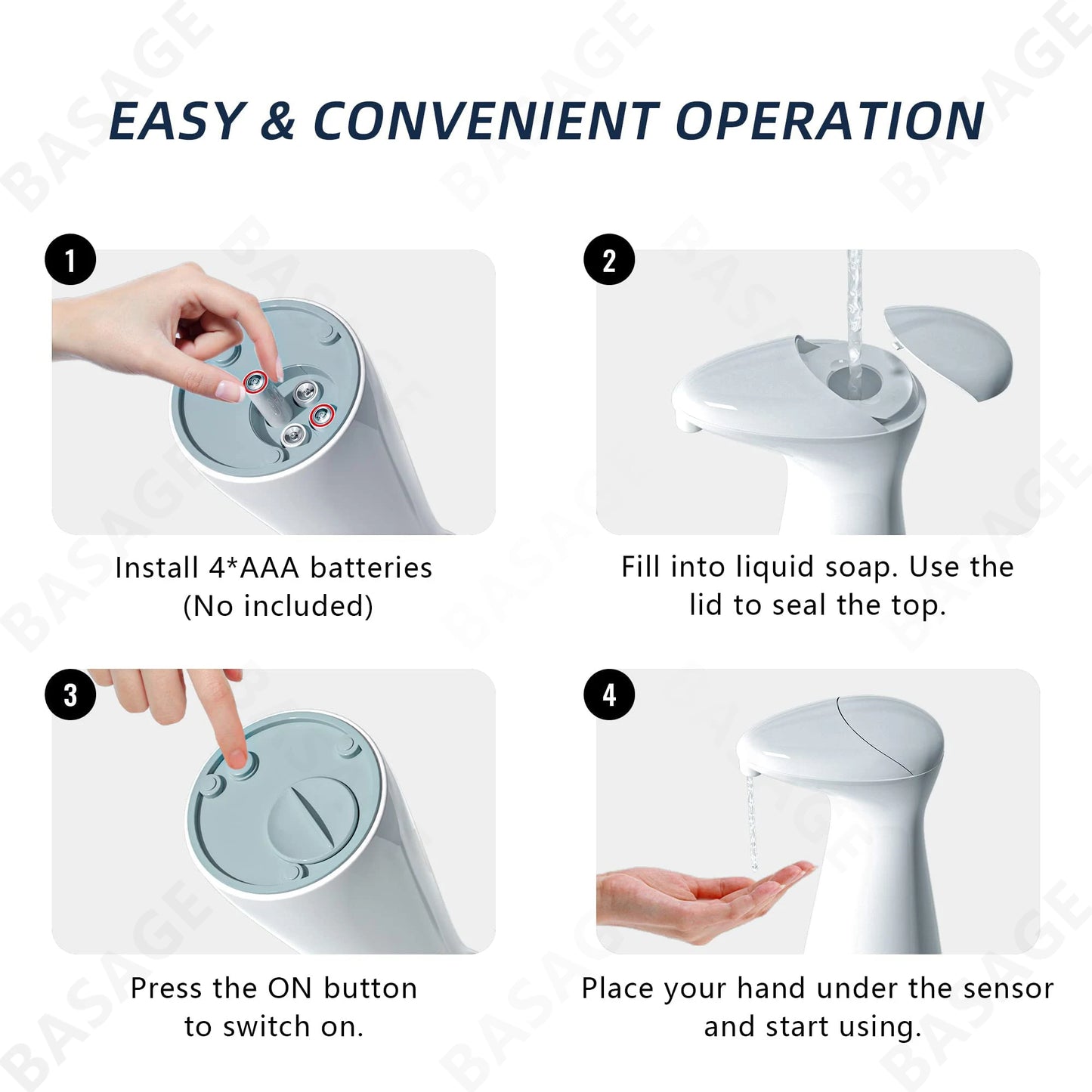 L&B® - Automatic Sensor Soap Dispenser