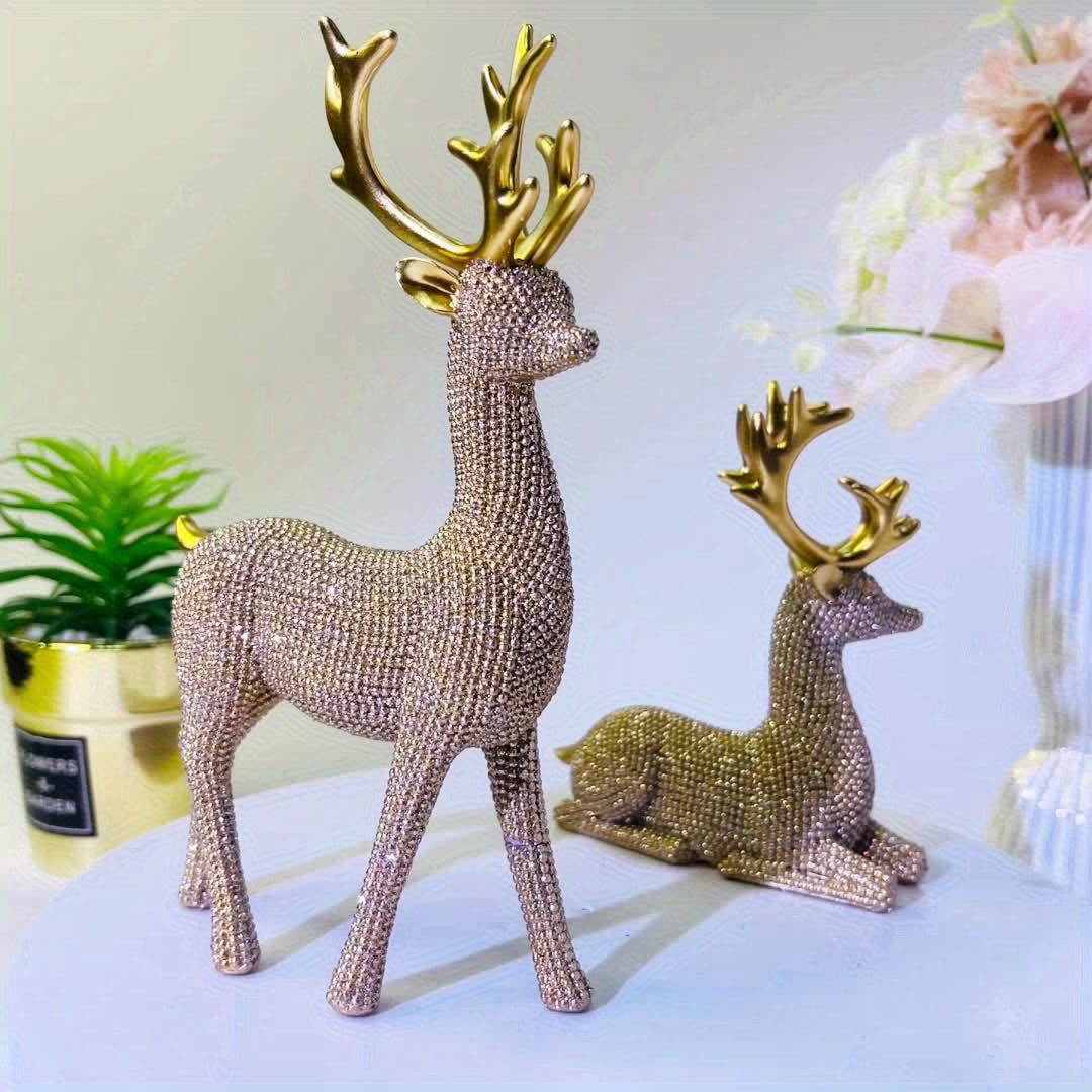 L&B® Golden Reindeer Duo