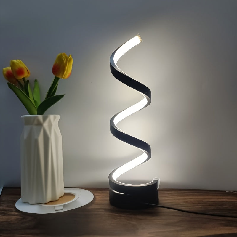 L&B® - Modern Spiral LED Desk Lamp