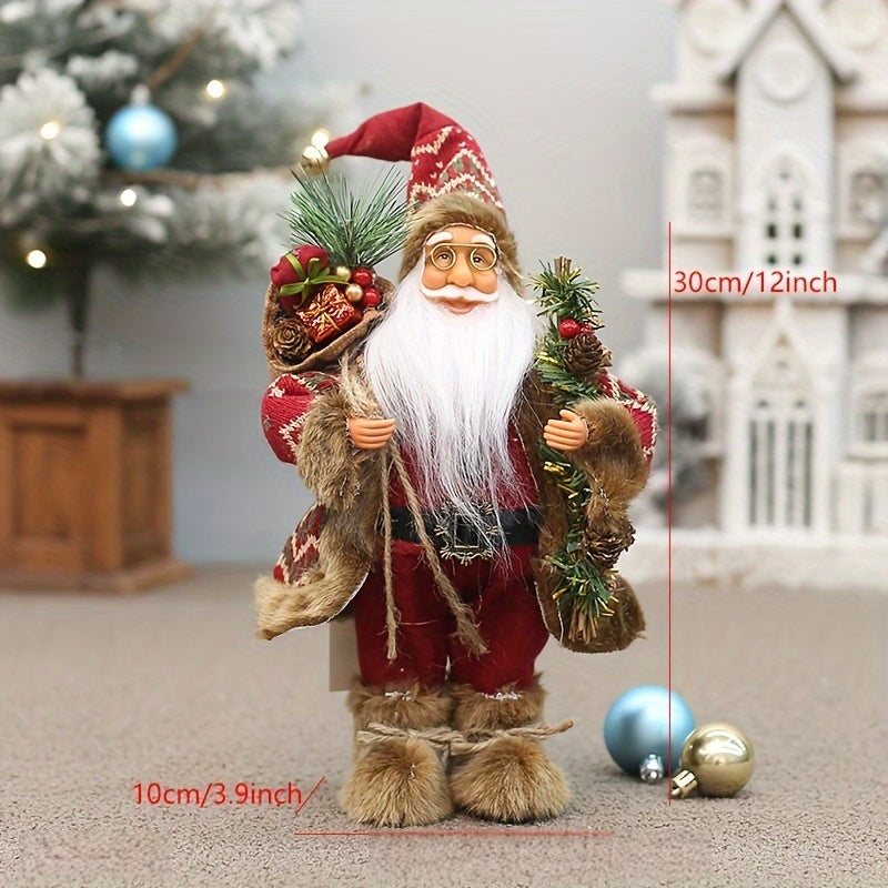 L&B® Classic Santa Claus Figurine