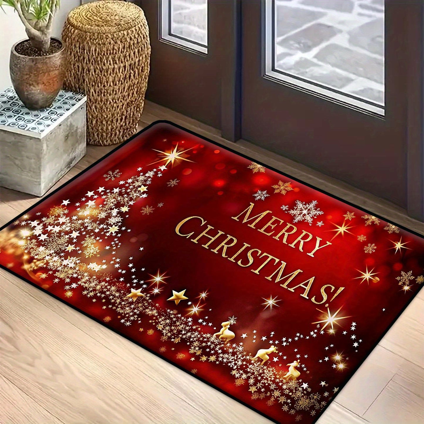 L&B® Festive Welcome Doormat
