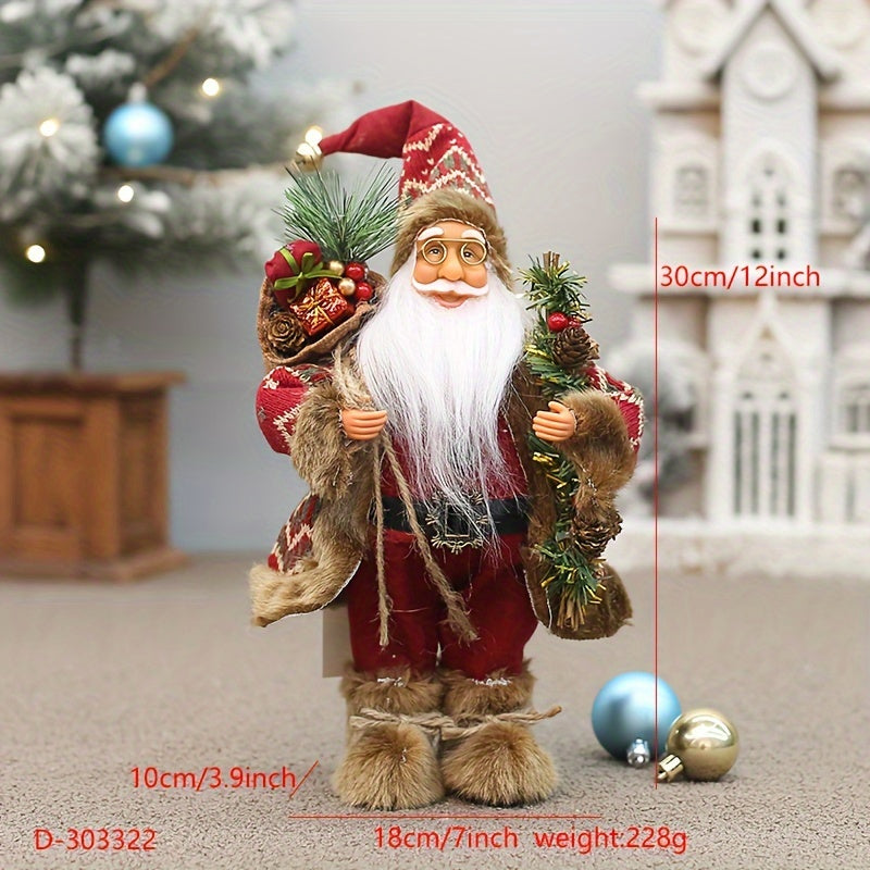 L&B® Classic Santa Claus Figurine