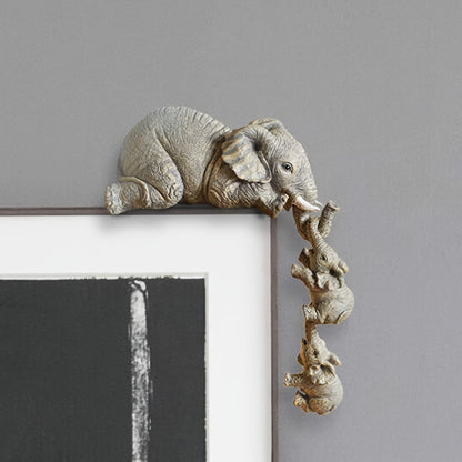 L&B® -  Hanging Elephant Sculpture Set