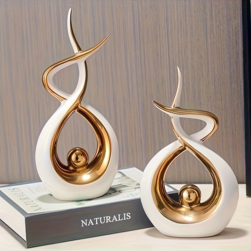 L&B® - Modern Resin Sculpture Set