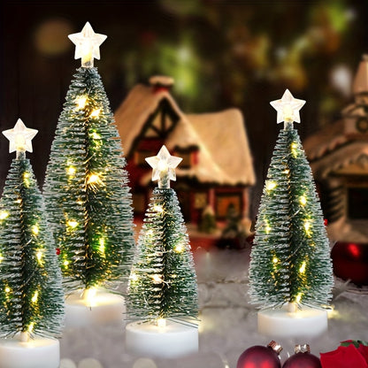 L&B® Frosted Glow Kerstboomset (3 stuks)
