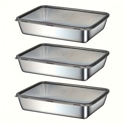 L&B® - Stainless Steel Food Storage Containers