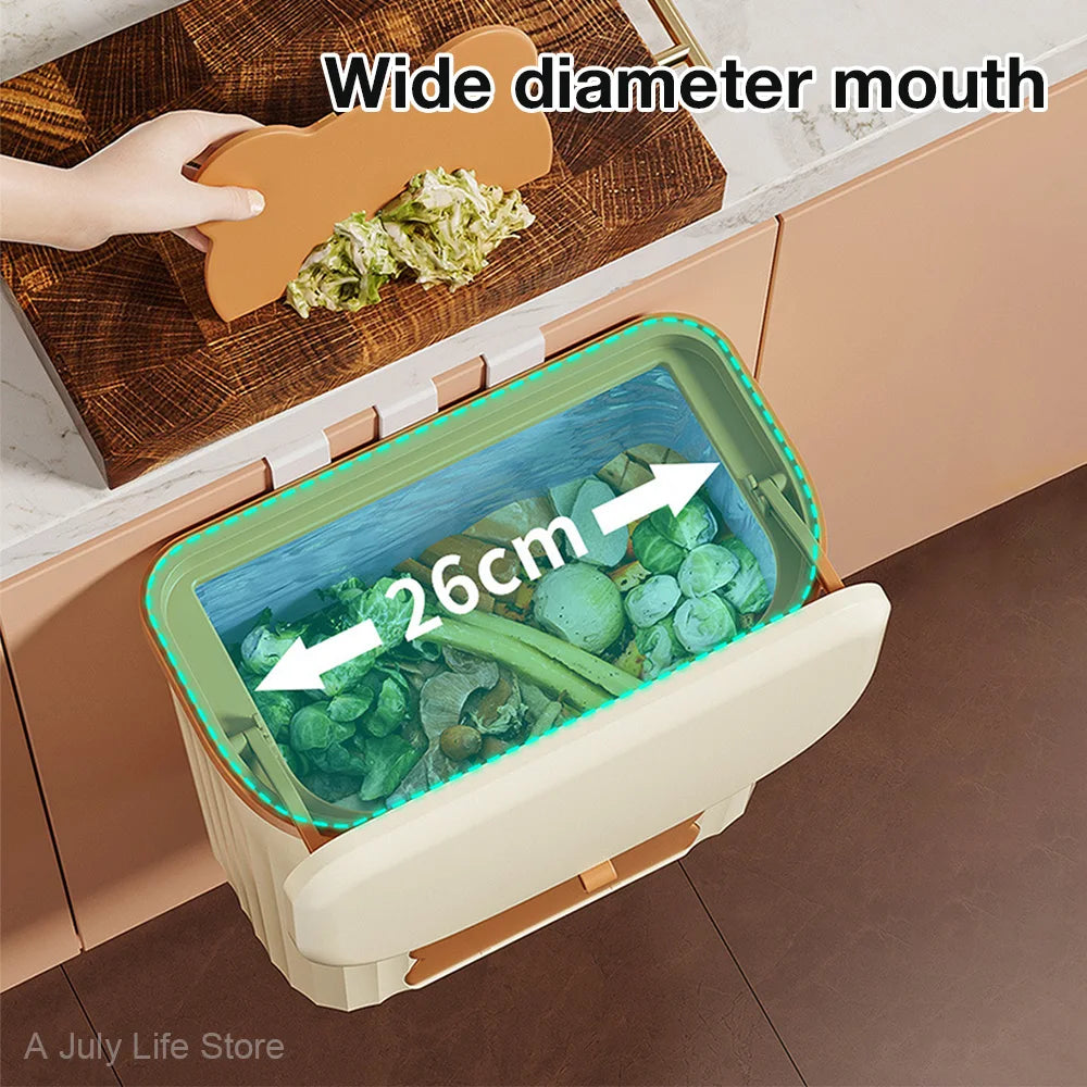 L&B® - Wall-Mounted Kitchen Trash Can