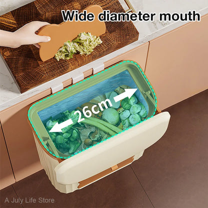 L&B® - Wall-Mounted Kitchen Trash Can