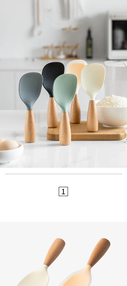 L&B® - Silicone Non-Stick Cooking Spoon
