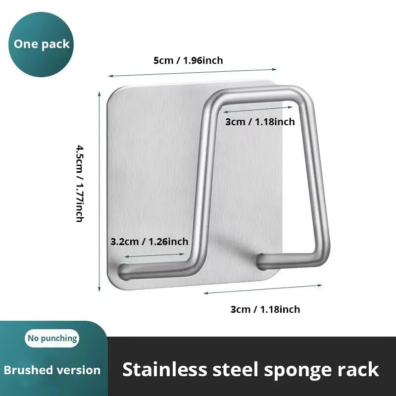 L&B® - Stainless Steel Sink Sponge Holder