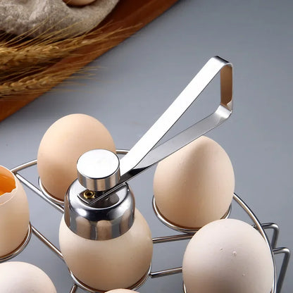 L&B® - Stainless Steel Egg Topper Scissors