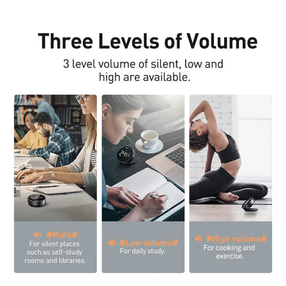 L&B®  - Magnetischer digitaler Küchentimer