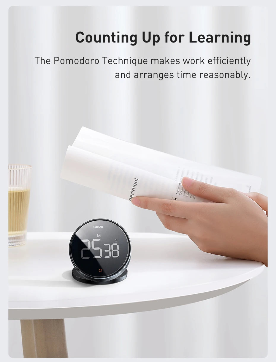 L&B®  - Magnetischer digitaler Küchentimer