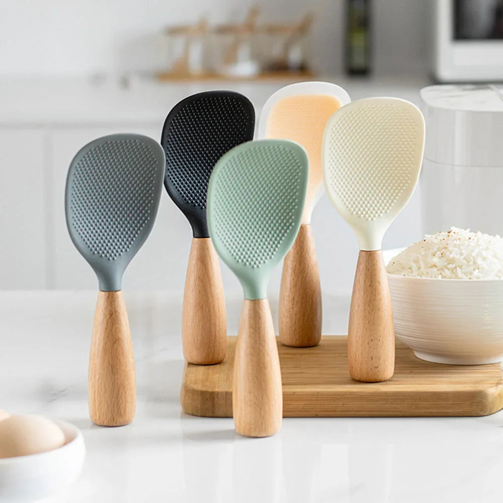L&B® - Silicone Non-Stick Cooking Spoon