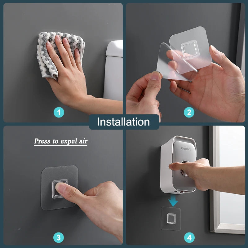 L&B® - Automatic Wall-Mounted Toothpaste Dispenser