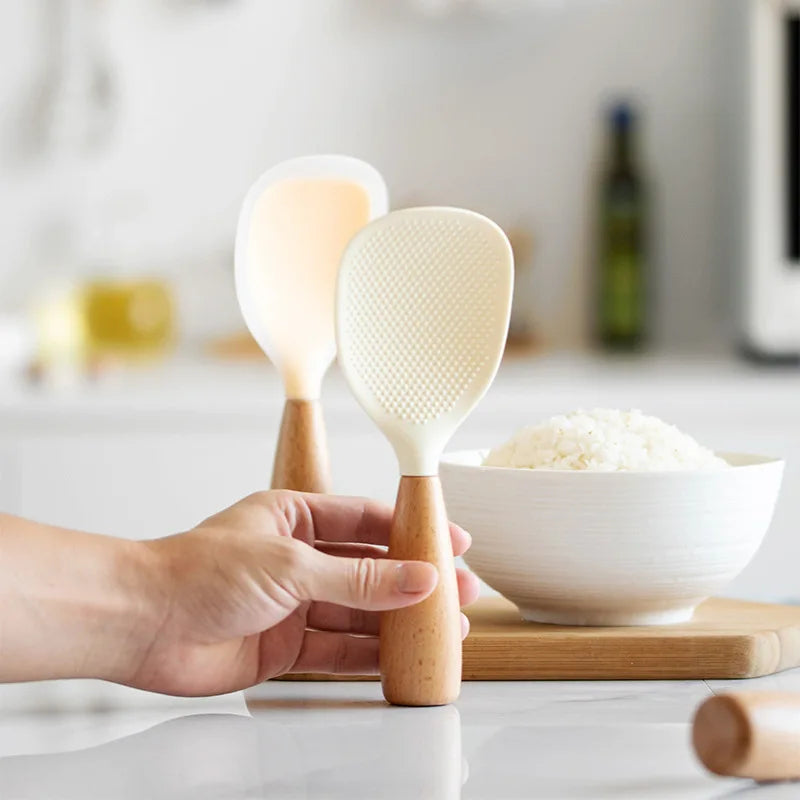 L&B® - Silicone Non-Stick Cooking Spoon