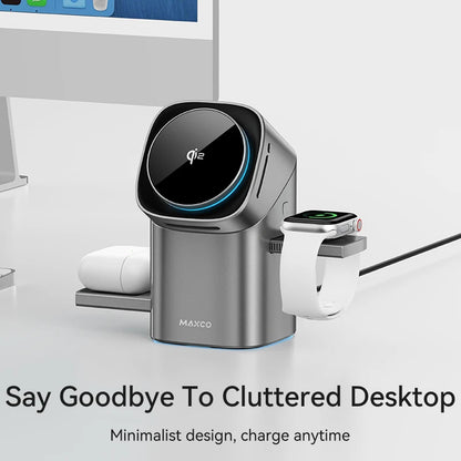 L&B® - 3-in-1 Magnetic Wireless Charger