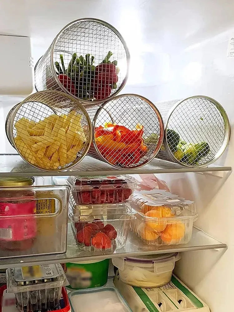 L&B® - Stainless Steel BBQ Grill Basket