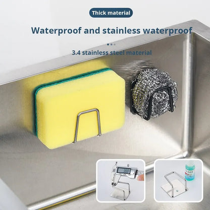 L&B® - Stainless Steel Sink Sponge Holder