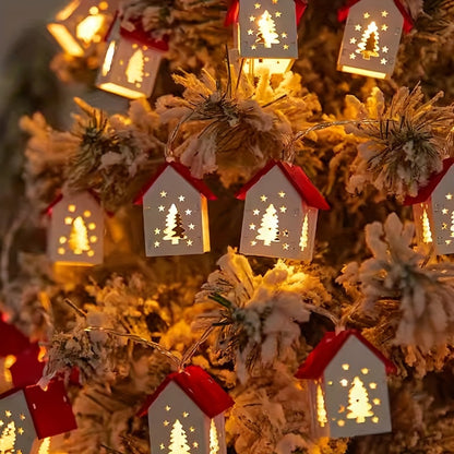 L&B® Red House Fairy Lights