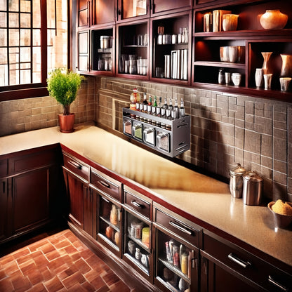 L&B® - Wall-Mounted Spice Organizer Rack