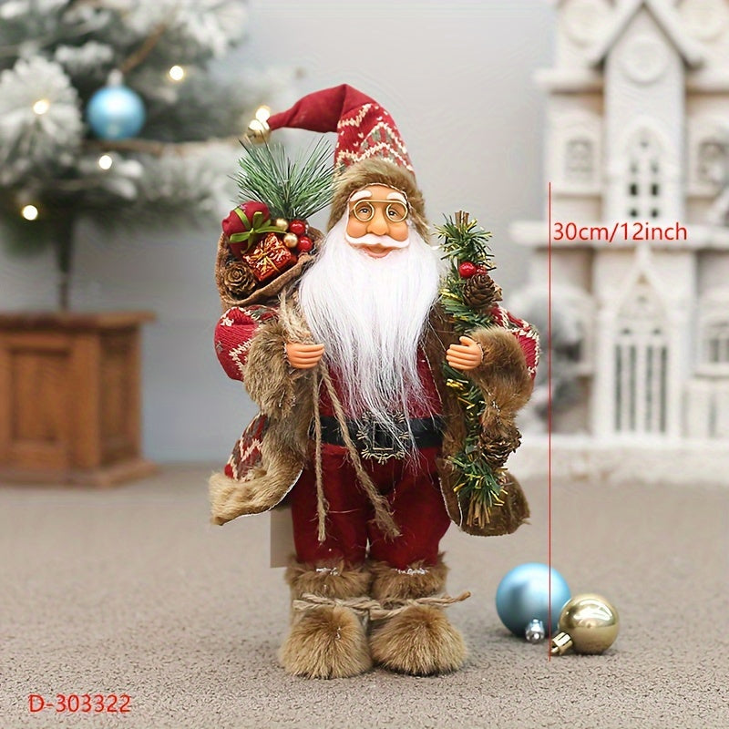 L&B® Classic Santa Claus Figurine