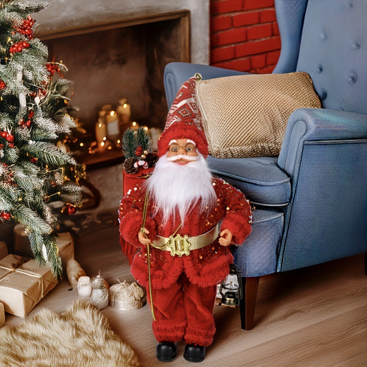 L&B® Standing Christmas Santa Ornament