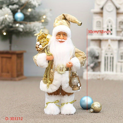L&B® Classic Santa Claus Figurine
