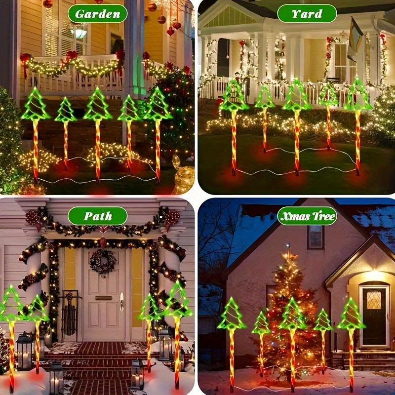 L&B® Solar Christmas Tree Lights