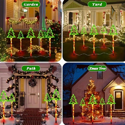L&B® Solar Christmas Tree Lights