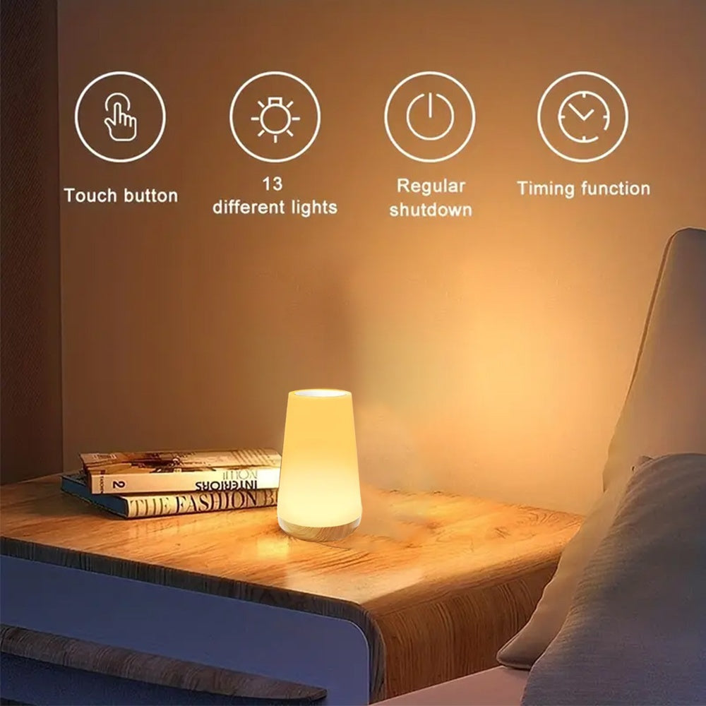 L&B® Smart Touch Bedside Lamp