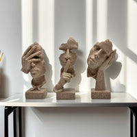 3pcs D2488 Sandstone Mask Set of Three