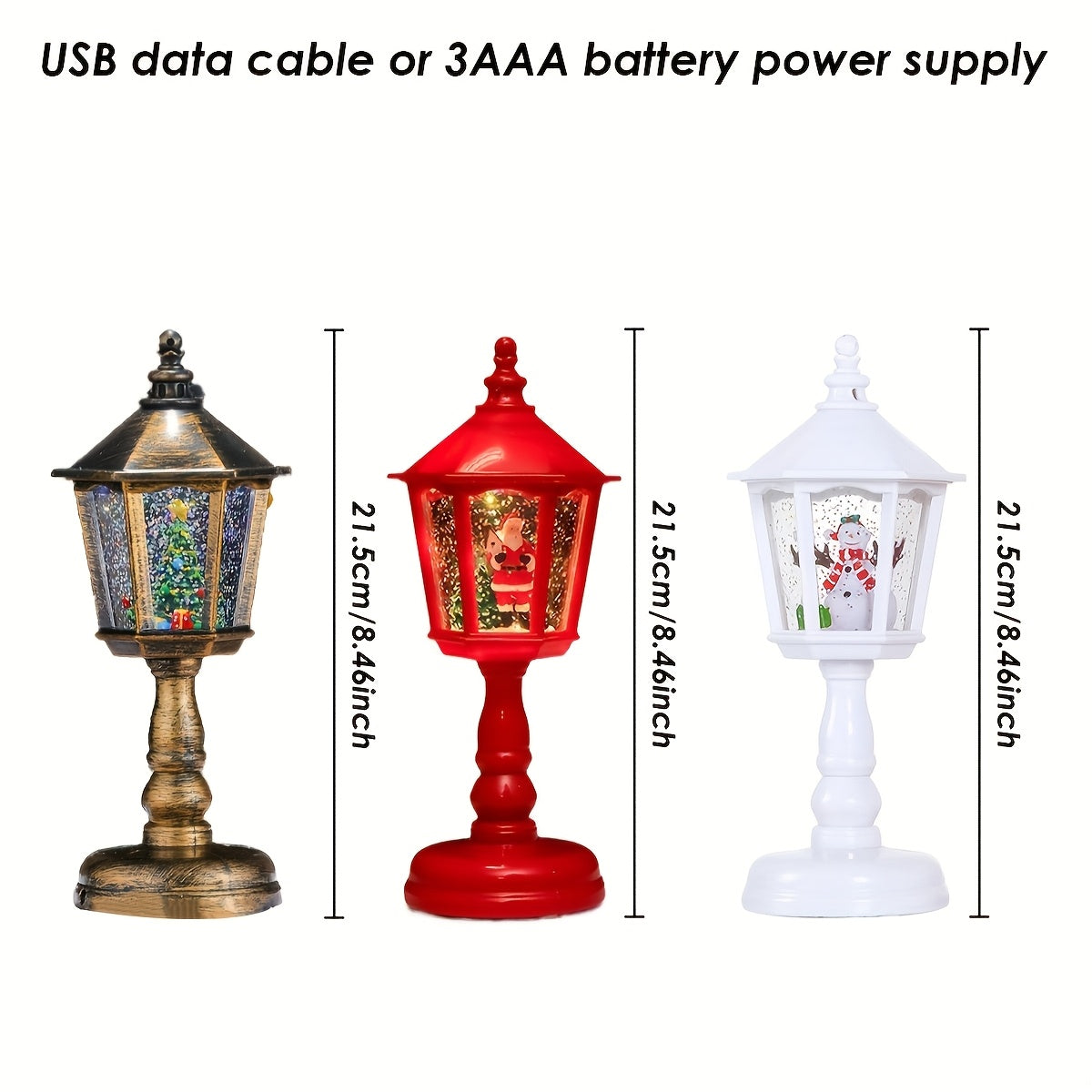 L&B® Santa Crystal Light