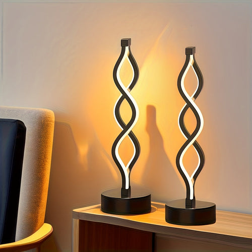 L&B® - Retro Spiral LED Lamp