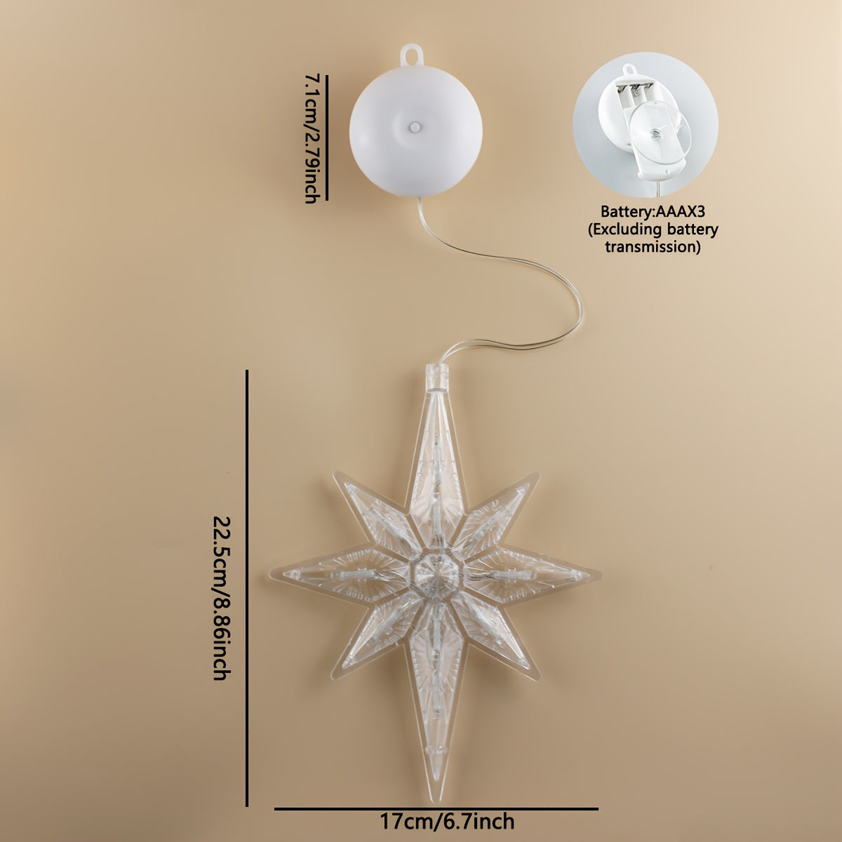 L&B® Polaris Star Window Lights